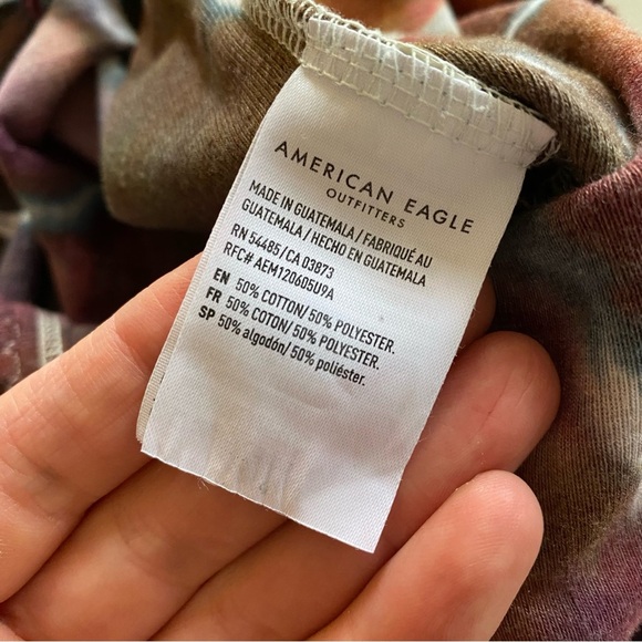 Handmade Geode Tie Dye Halter Tank Top Shirt Womens Size Medium Upcycled Pink - Picture 7 of 10